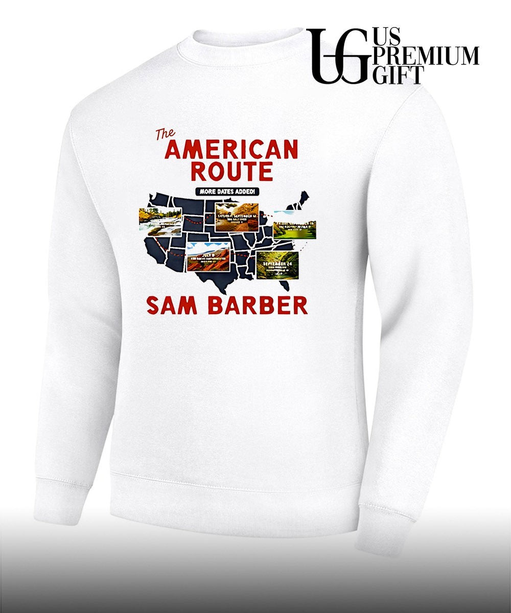 Sam Barber The American Route 2026 shirt