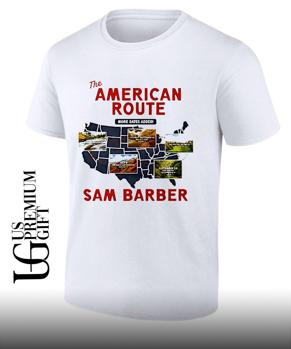 Sam Barber The American Route 2026 shirt