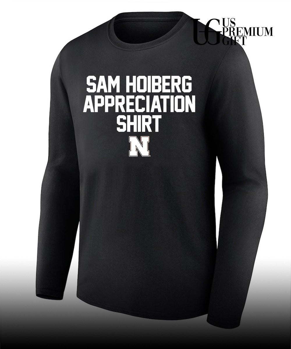 Sam Hoiberg appreciation shirt Nebraska Cornhuskers men’s basketball shirt