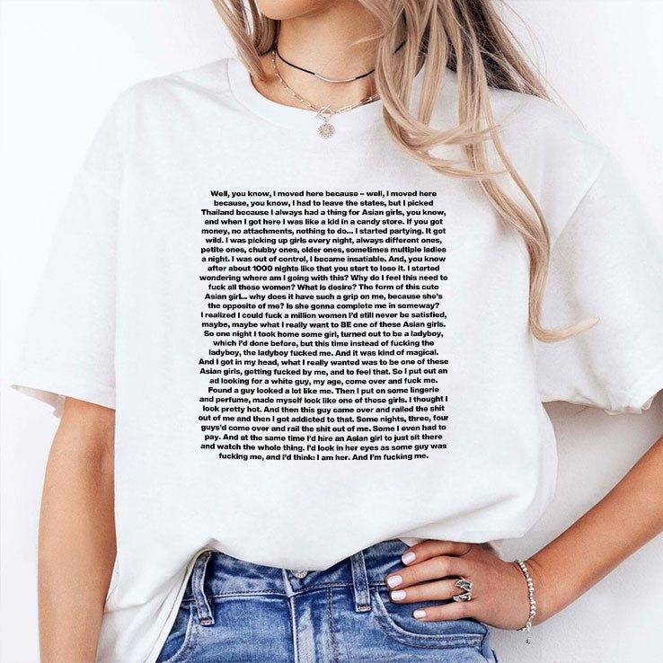 Sam Rockwell Monologue The White Lotus Shirt