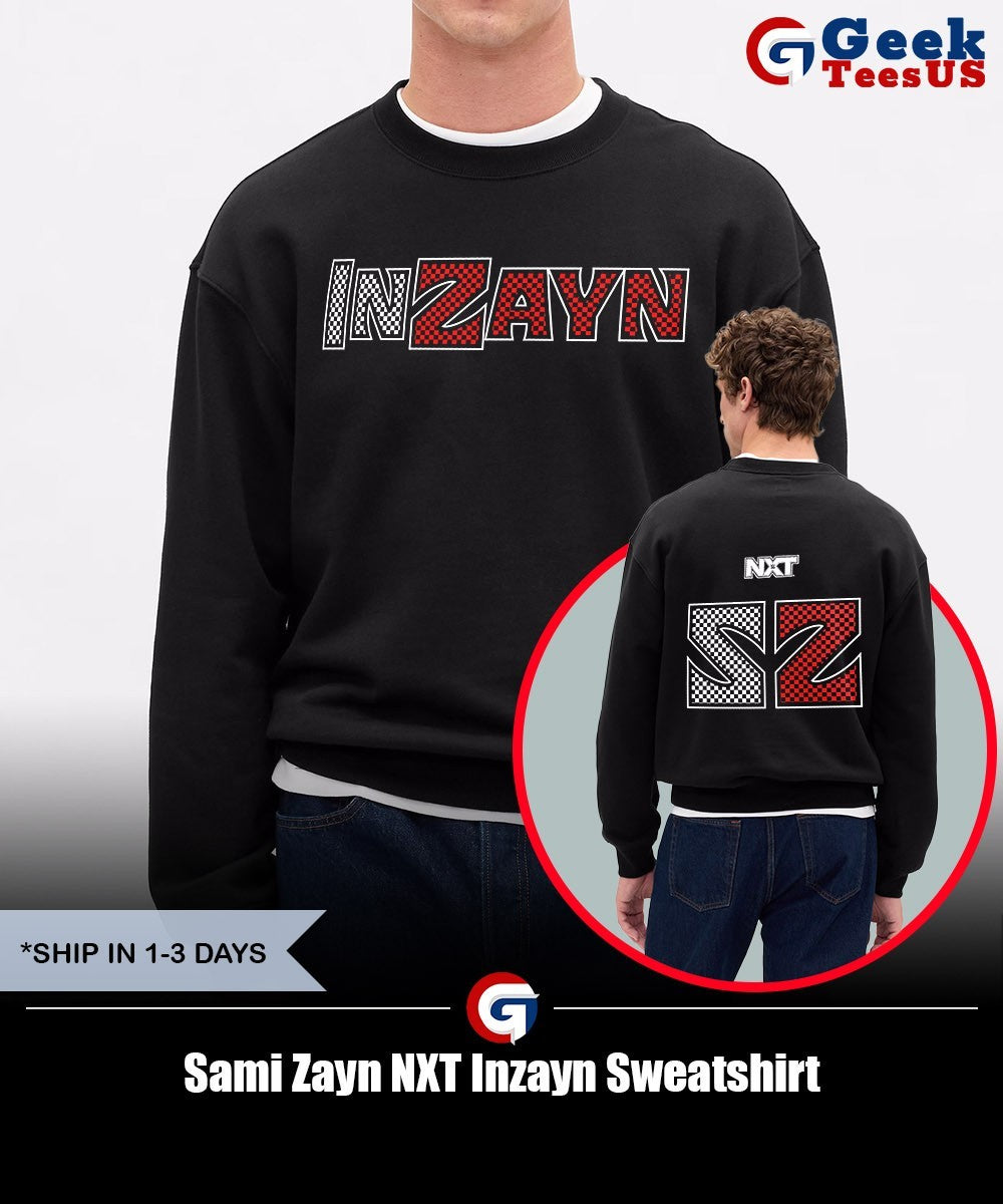 Sami Zayn NXT Inzayn shirt
