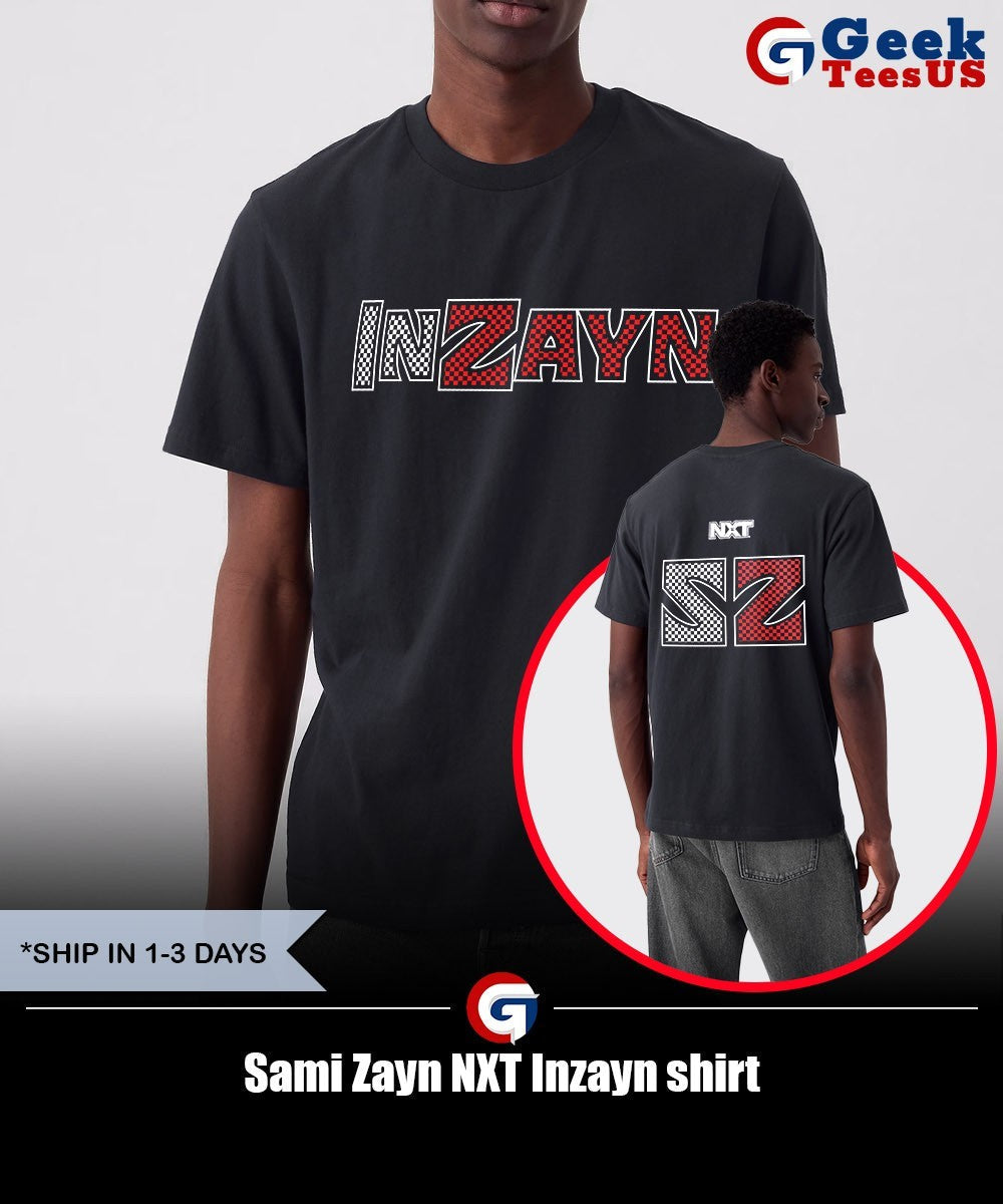 Sami Zayn NXT Inzayn shirt
