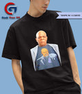 Samuel L Jackson wearing Selfie Inception Indulgence shirt