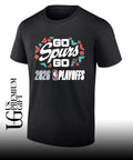 San Antonio Spurs 2026 NBA Playoffs Go Spurs go logo shirt