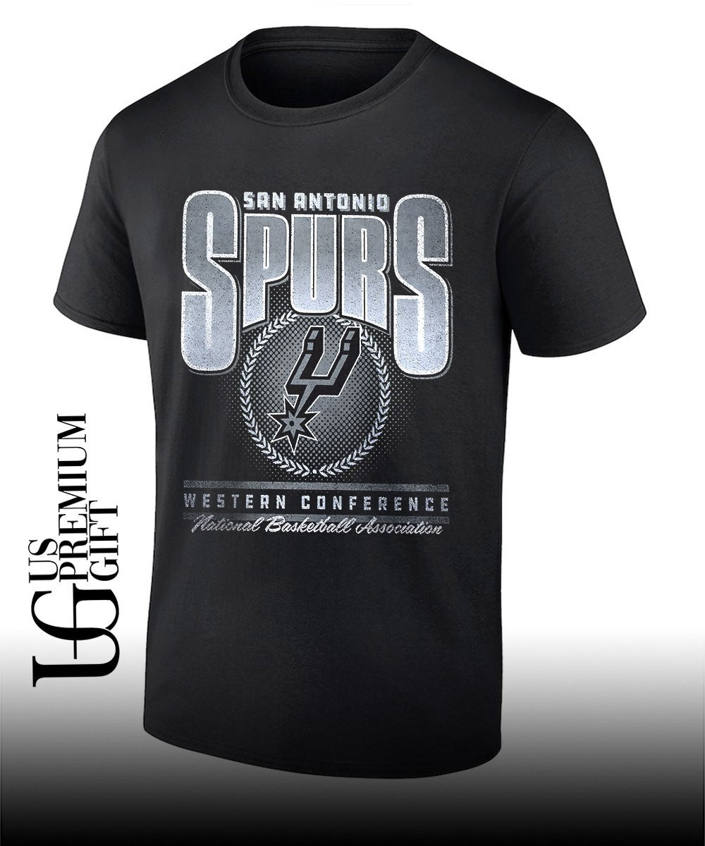 San Antonio Spurs 2026 NBA Western Conference graphics swish shirt