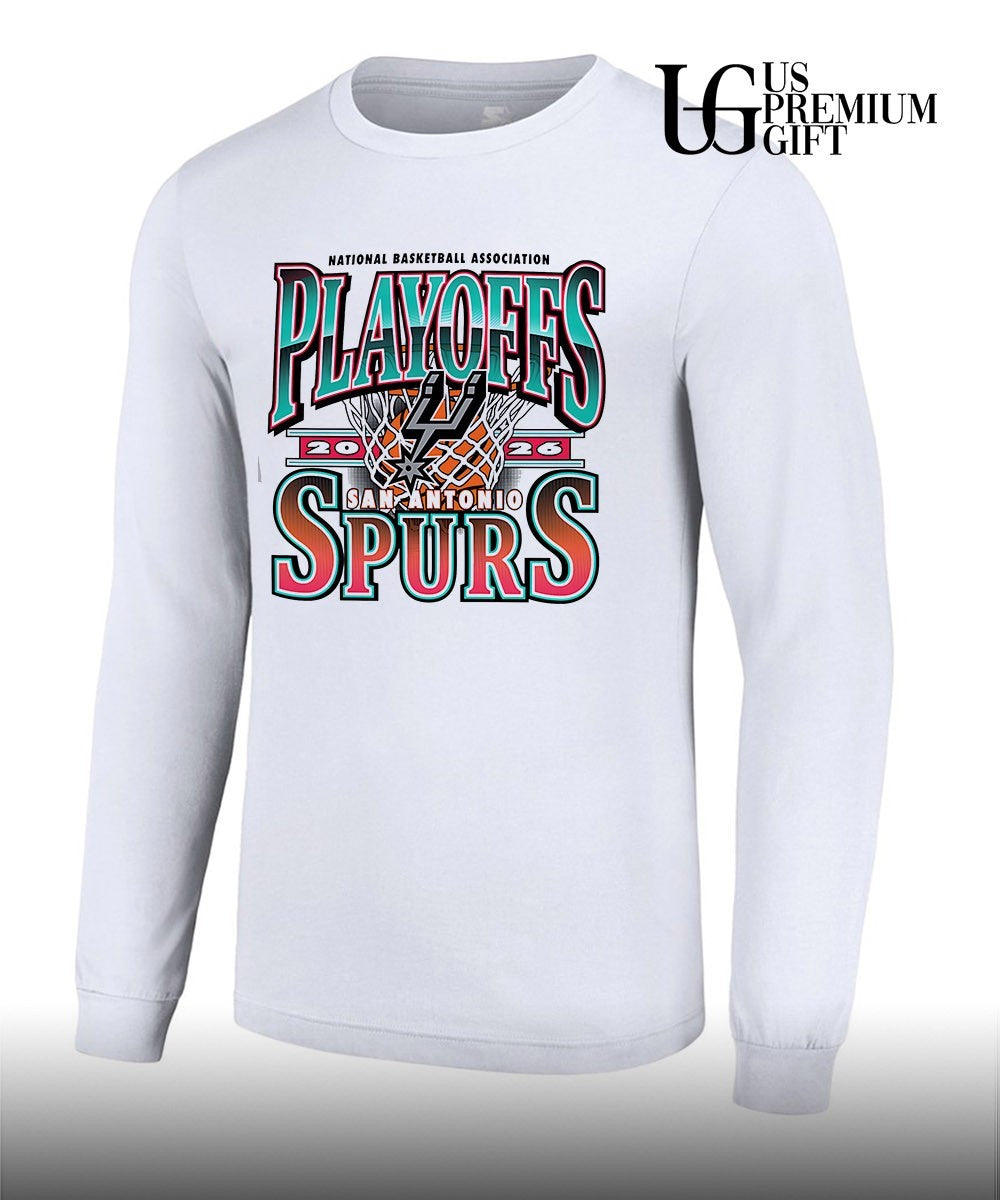 San Antonio Spurs NBA 2026 Playoffs Hardwood Classic shirt