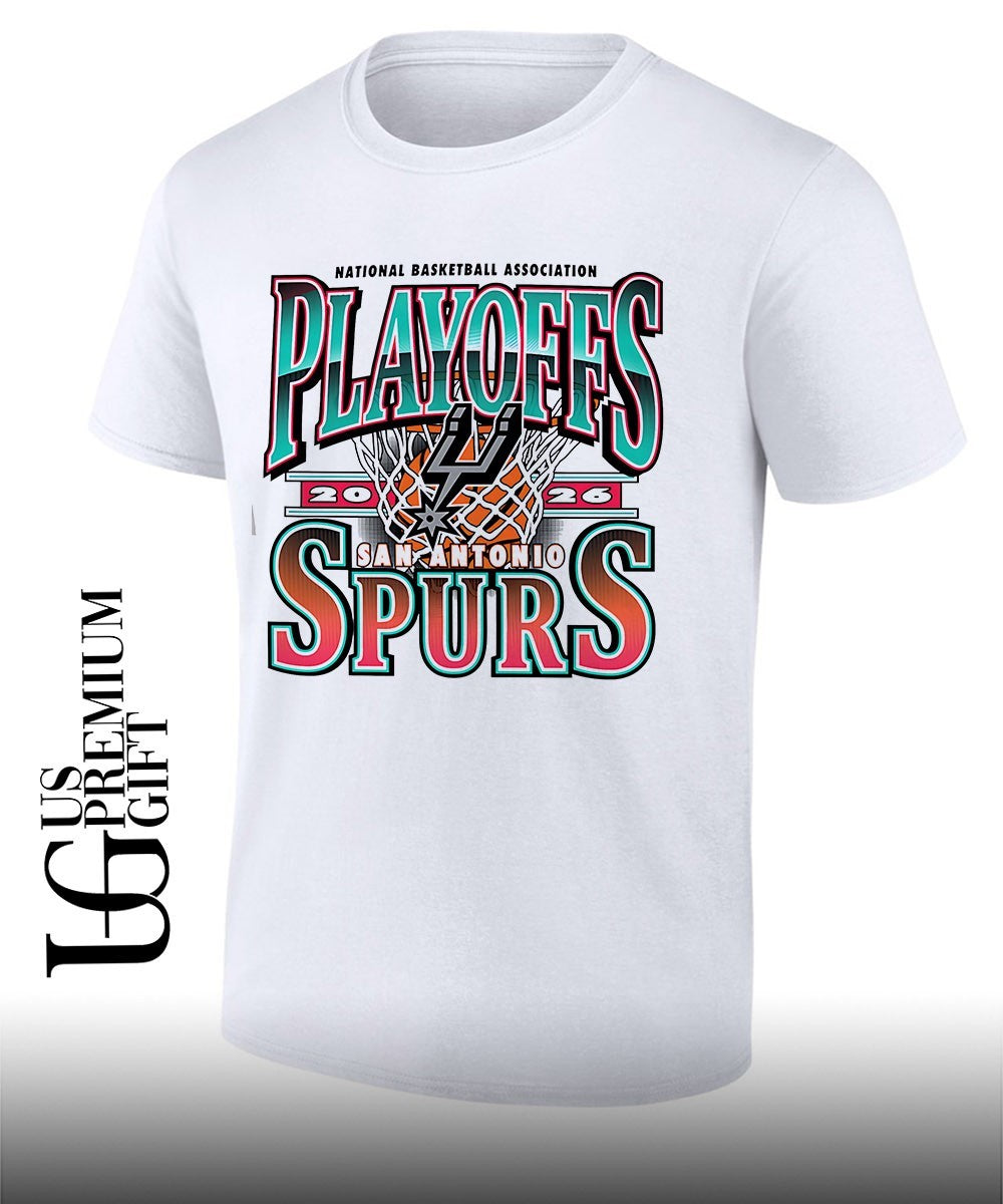 San Antonio Spurs NBA 2026 Playoffs Hardwood Classic shirt