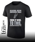San Antonio Spurs Western Conference Finals From 22 Wins To This 2026 shirt