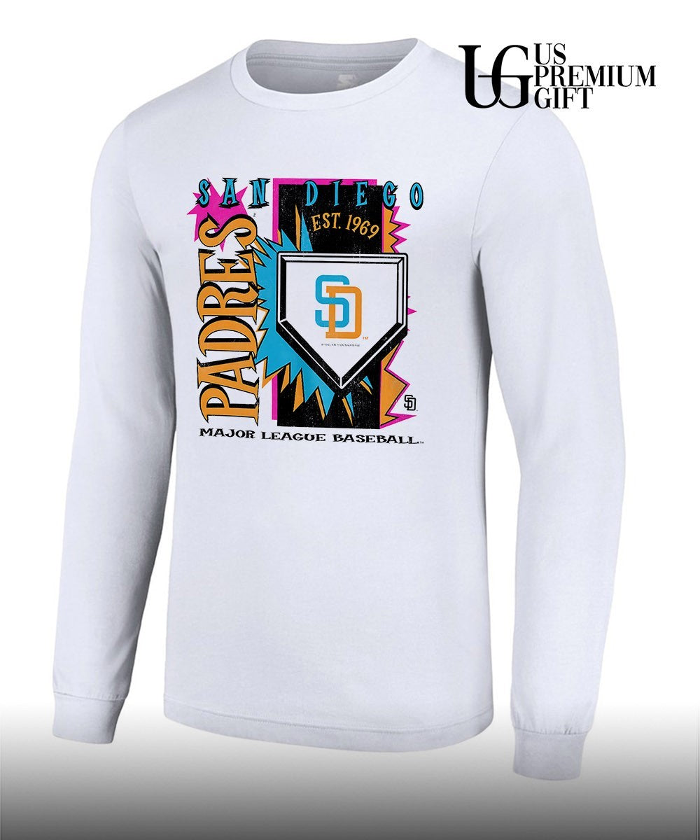 San Diego Padres Major League baseball since 1969 Cooperstown Neon shirt