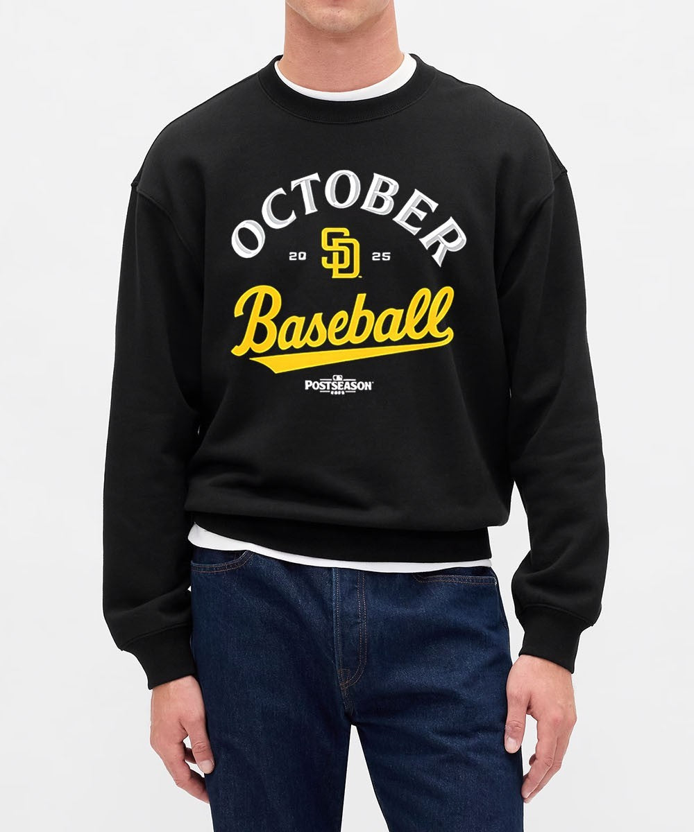 San Diego Padres October Baseball 2025 MLB Postseason shirt