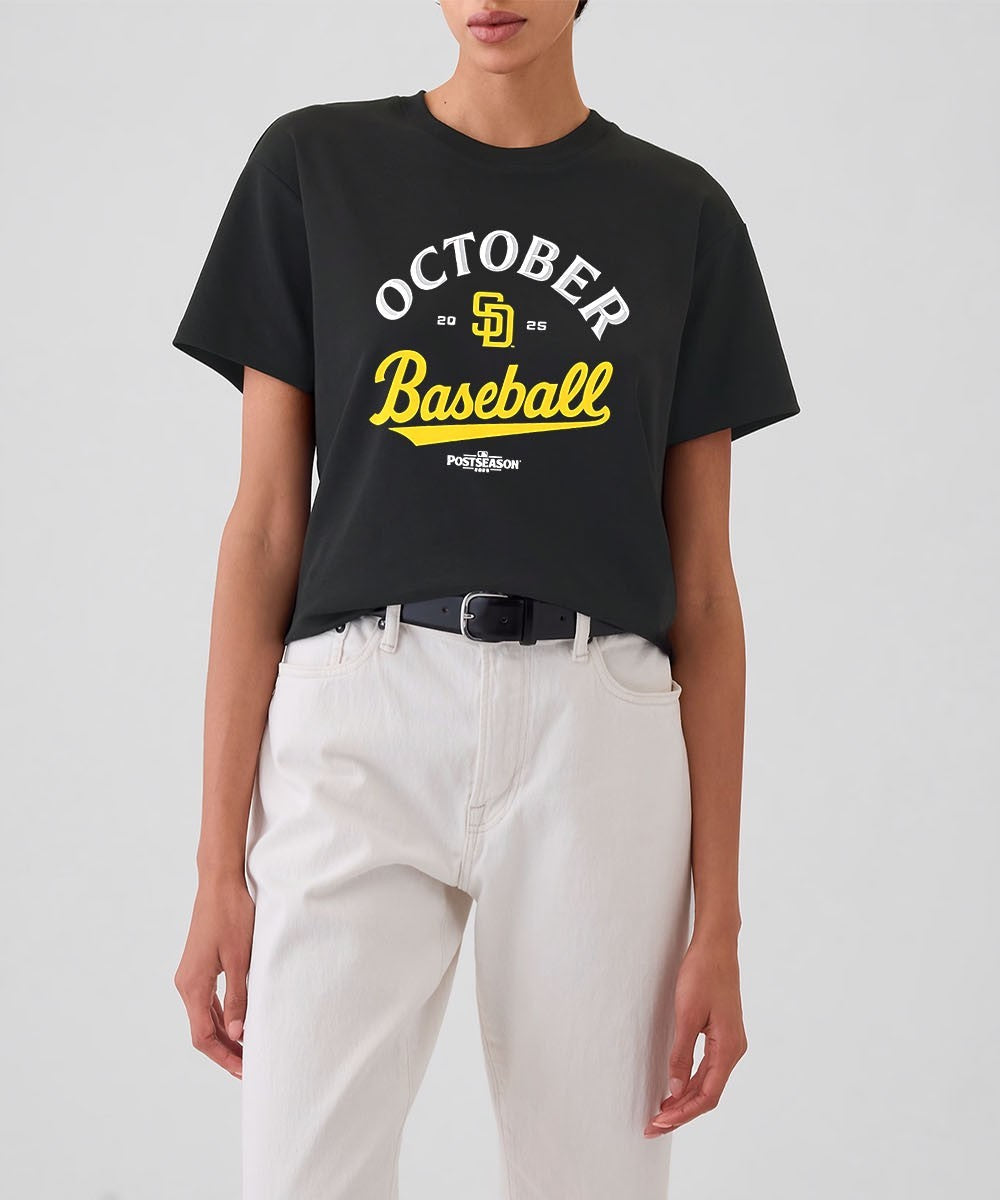 San Diego Padres October Baseball 2025 MLB Postseason shirt