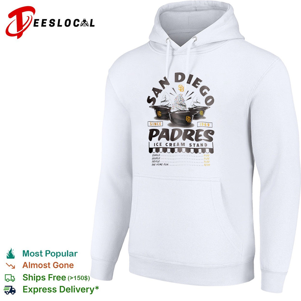 San Diego Padres Since 1969 Ice Cream Stand shirt