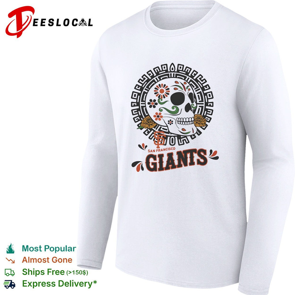 San Francisco Giants Sugar Skull Day of the Dead shirt