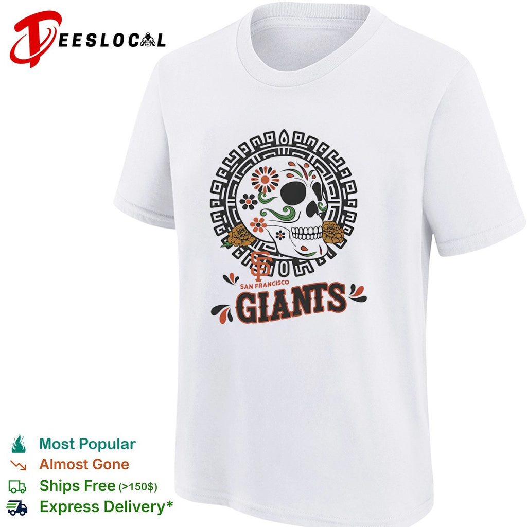 San Francisco Giants Sugar Skull Day of the Dead shirt