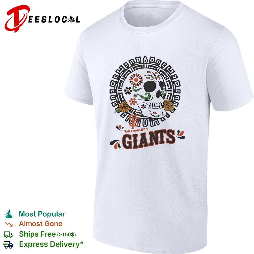 San Francisco Giants Sugar Skull Day of the Dead shirt