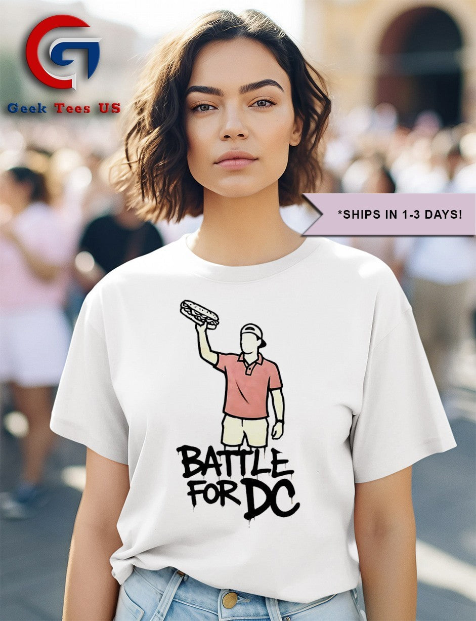 Sandwich Guy Battle For DC shirt