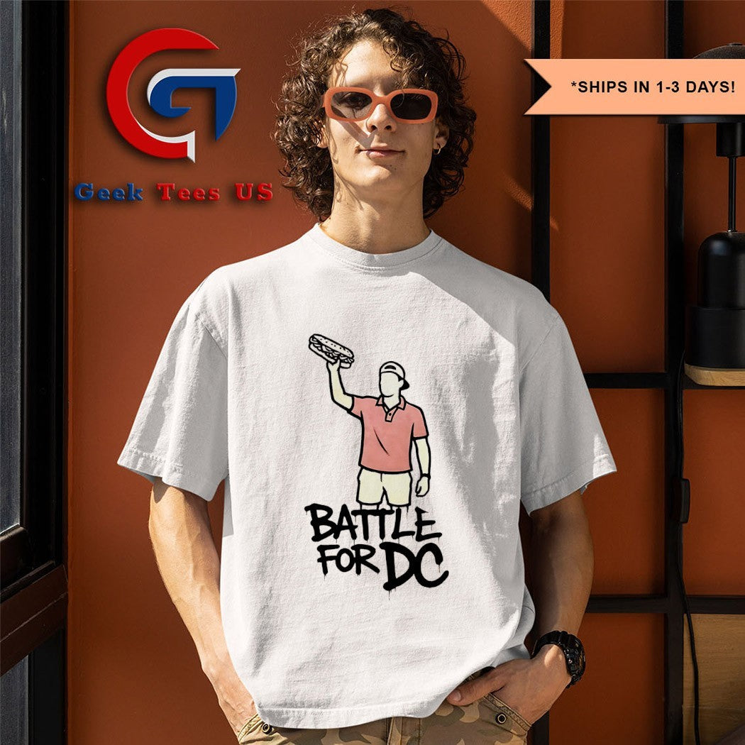 Sandwich Guy Battle For DC shirt