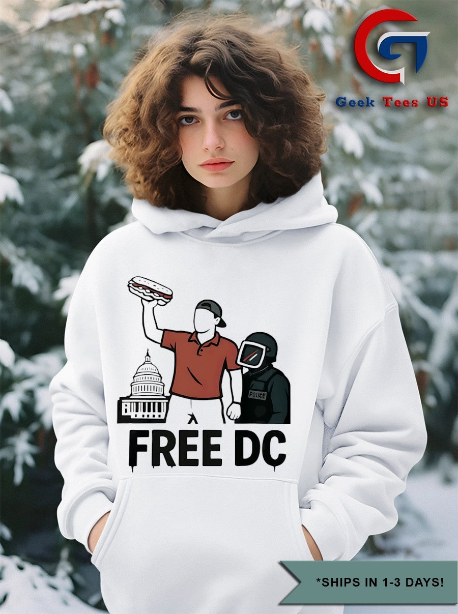 Sandwich Guy Free DC Protest shirt