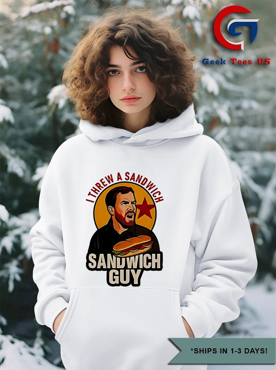 Sandwich Guy I threw a Sandwich T-shirt