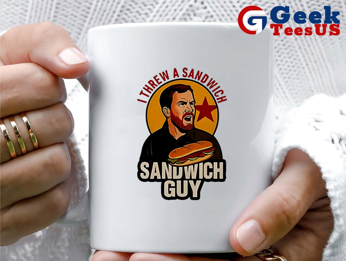 Sandwich Guy I threw a Sandwich T-shirt