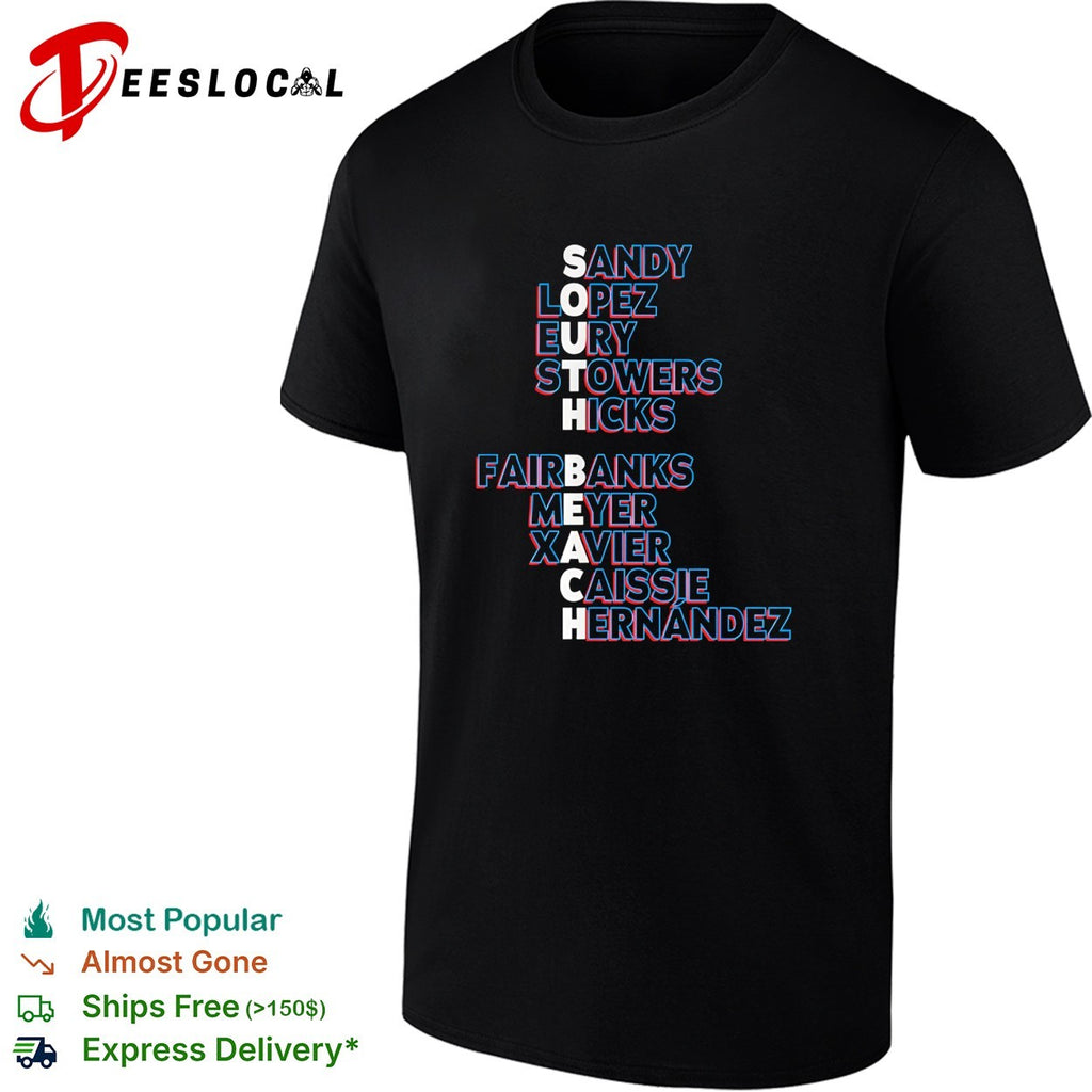Sandy Lopez Eury Stowers Hicks Miami Marlins baseball South Beach 2026 shirt