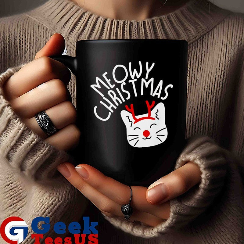 Santa Meowy Christmas shirt