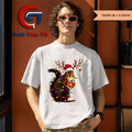 Santa hat Squirrel Lights Christmas shirt