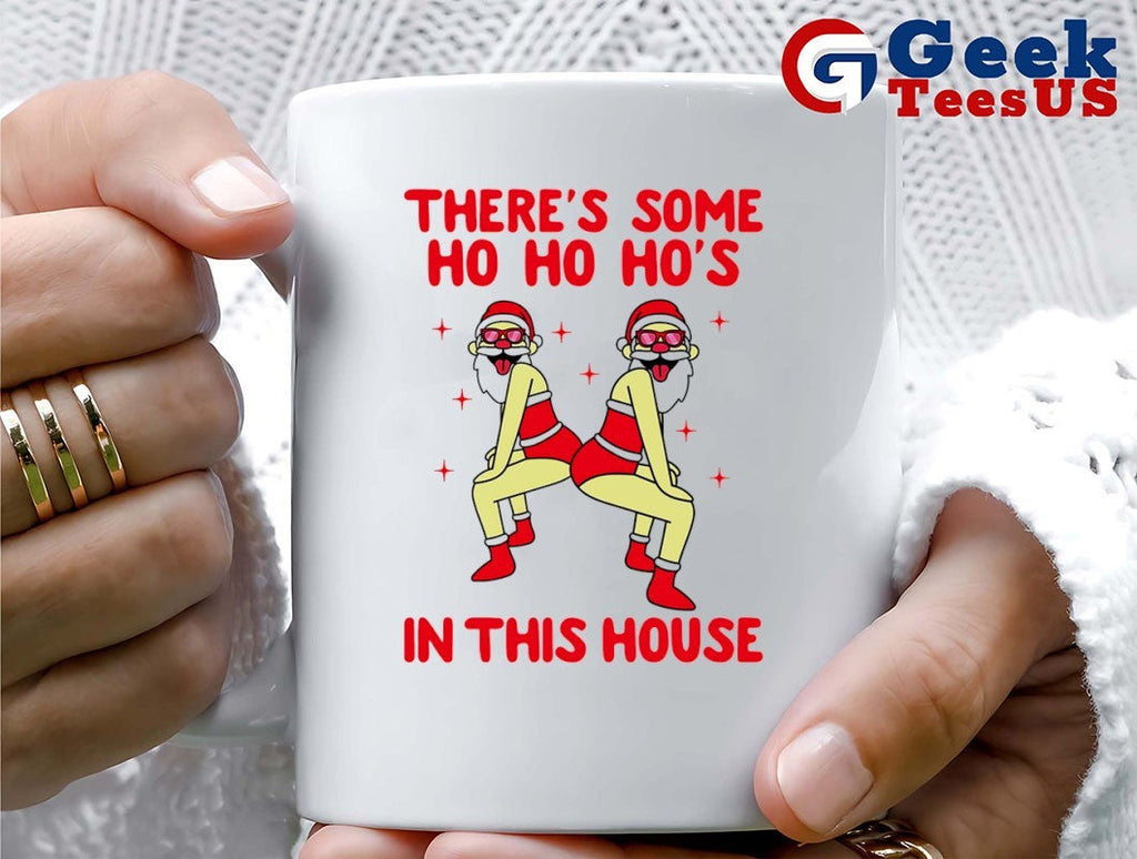 Santa hat there’s some ho ho hos in the house Xmas 2025 shirt