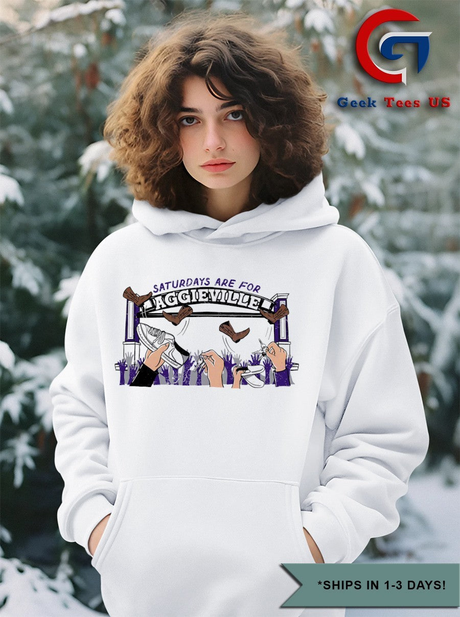 Saturdays are for Aggieville Kansas State Wildcats shirt
