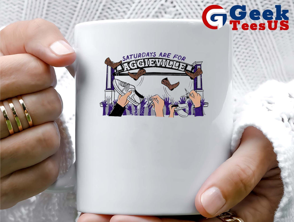 Saturdays are for Aggieville Kansas State Wildcats shirt