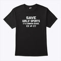 Save Girls’ Sports It’s Common Sense XX Different From XY Shirt