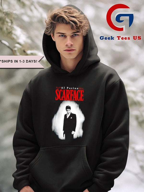 Scarface Al Pacino portrait shirt