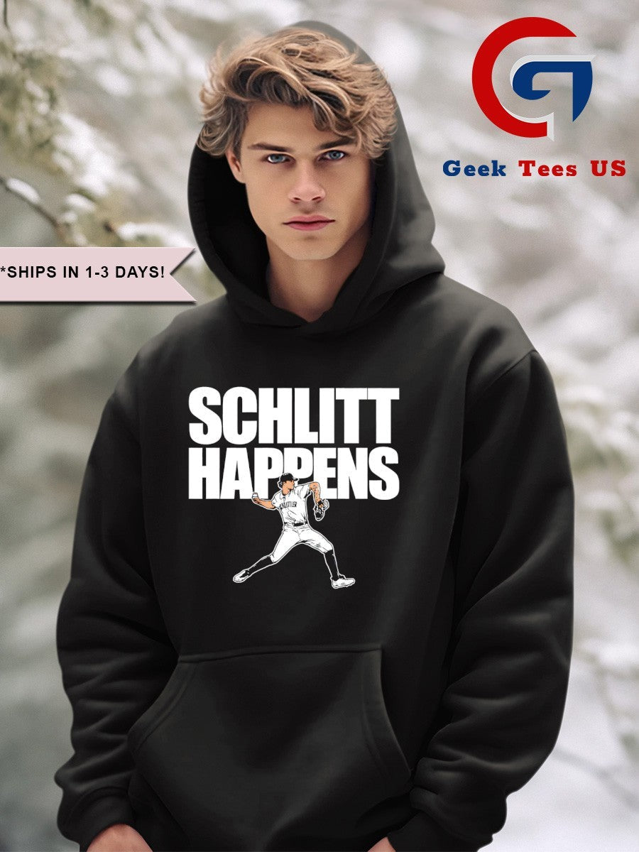 Schlitt Happens Cam Schlittler New York Yankees baseball MLB shirt