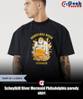 Schuylkill River Mermaid Philadelphia parody shirt