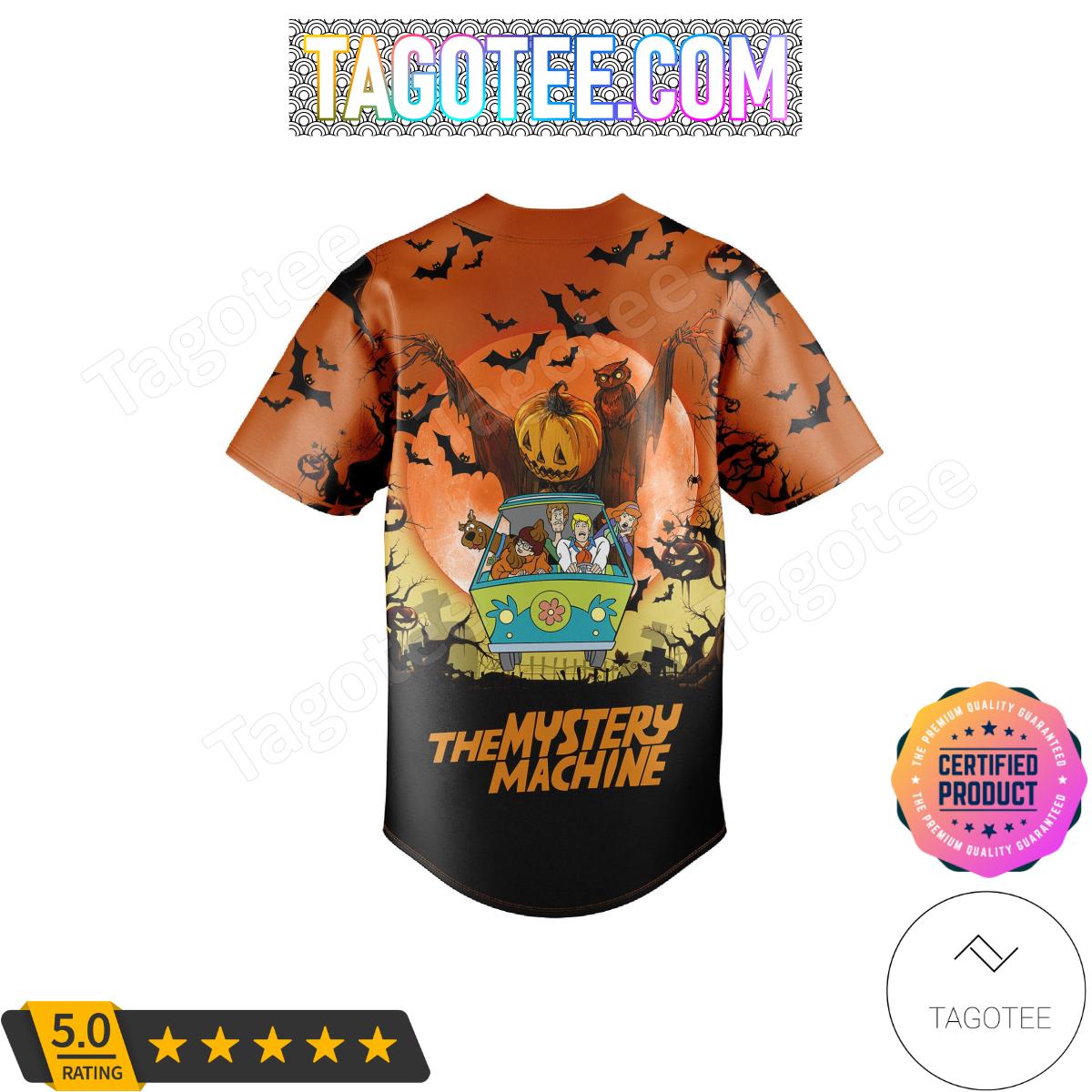 Scooby-doo The Mystery Machine Halloween Baseball Jersey
