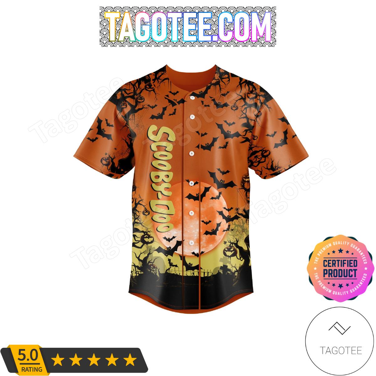 Scooby-doo The Mystery Machine Halloween Baseball Jersey