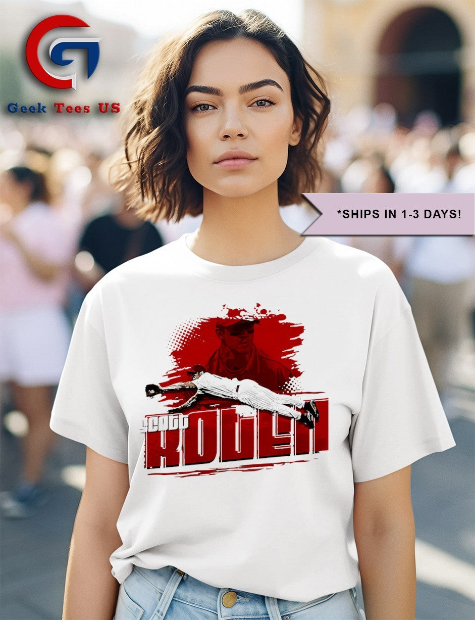 Scott Rolen Cincinnati Reds MLB diving catch shirt