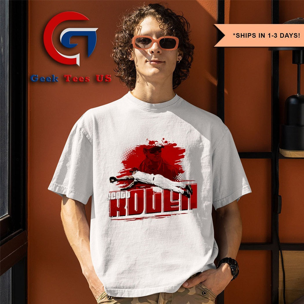 Scott Rolen Cincinnati Reds MLB diving catch shirt