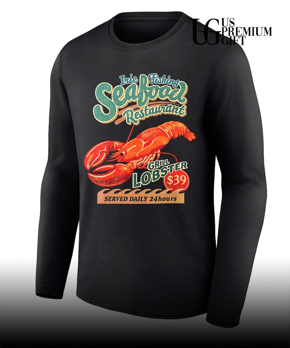 Seafood Restaurant Grill Lobster shirt