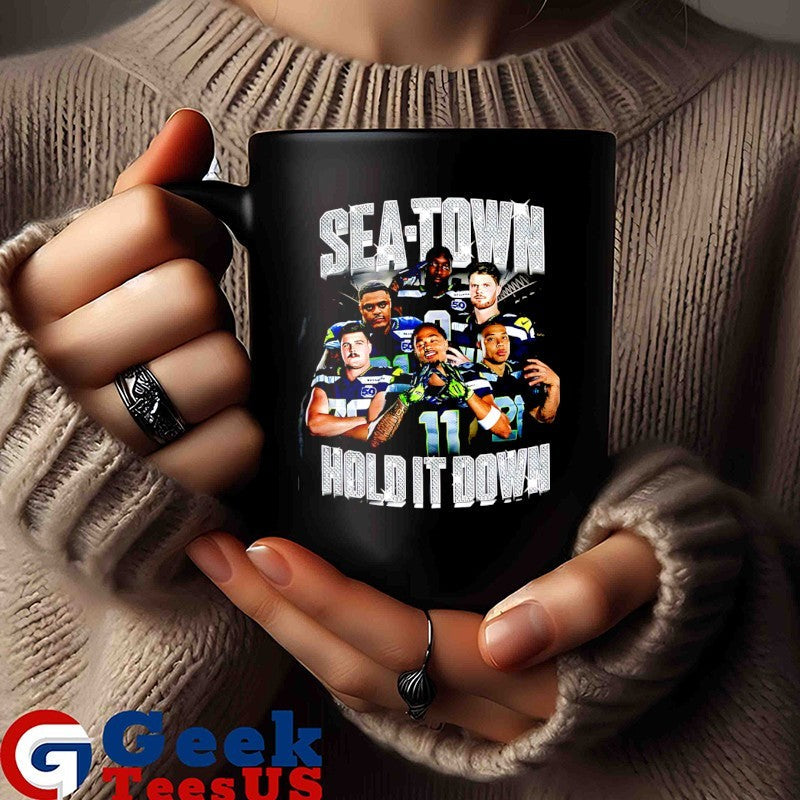 Seahawks Sea-town Hold It Down graphic shirt