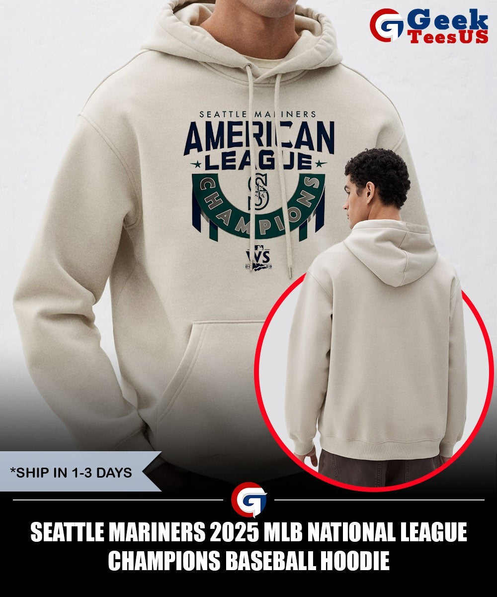 Seattle Mariners 2025 MLB National League Champions Baseball shirt