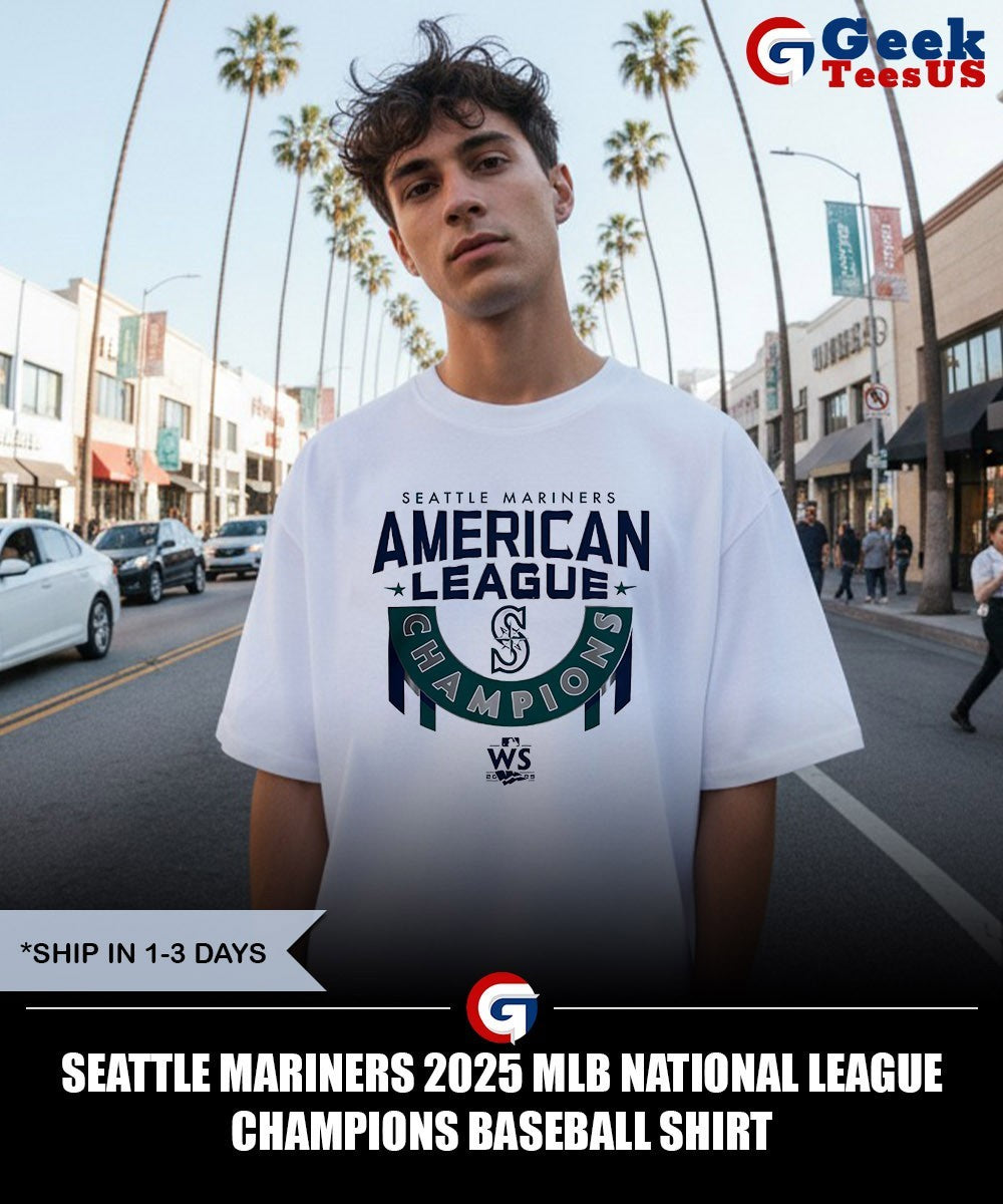 Seattle Mariners 2025 MLB National League Champions Baseball shirt