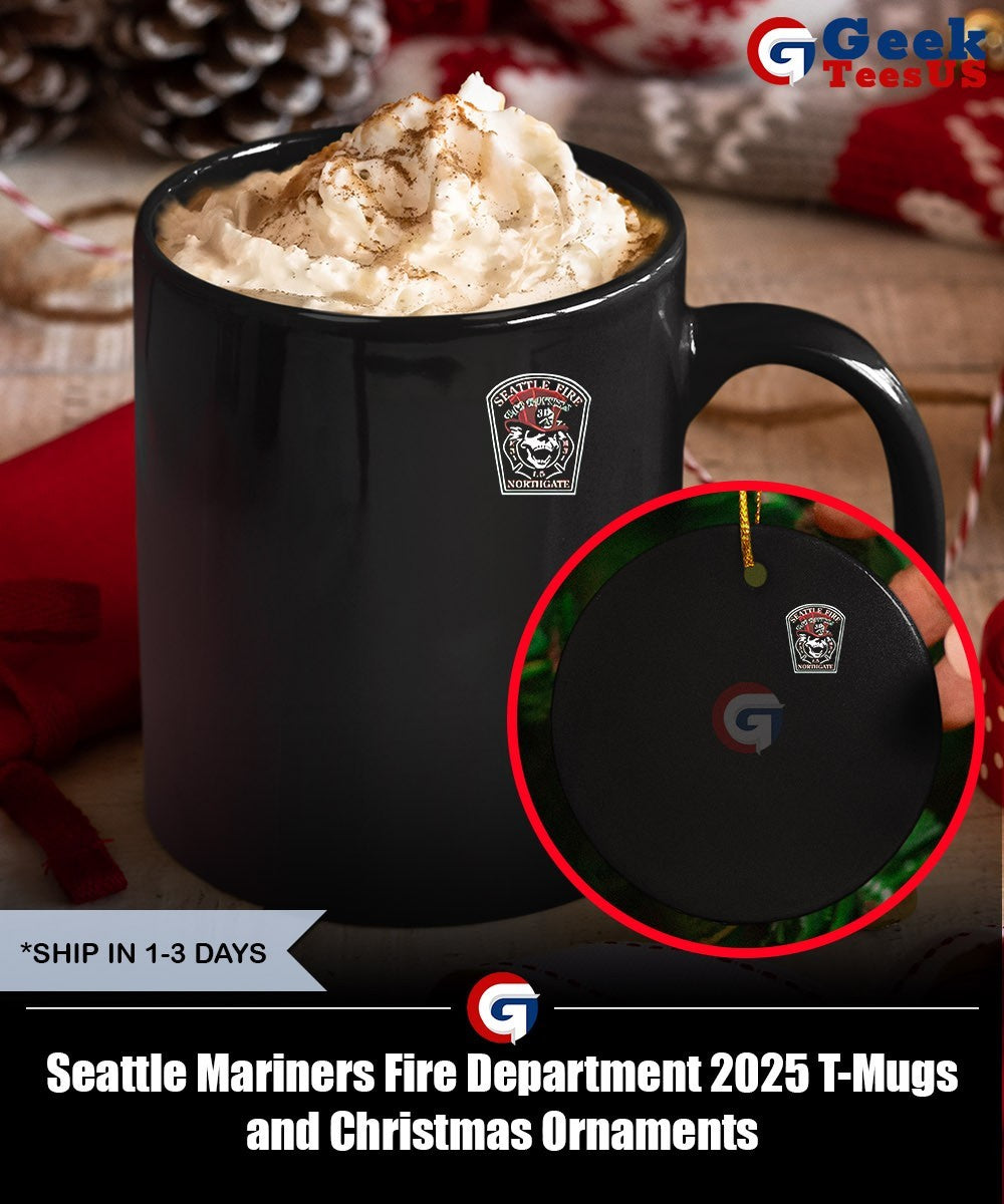 Seattle Mariners Fire Department 2025 T-shirt