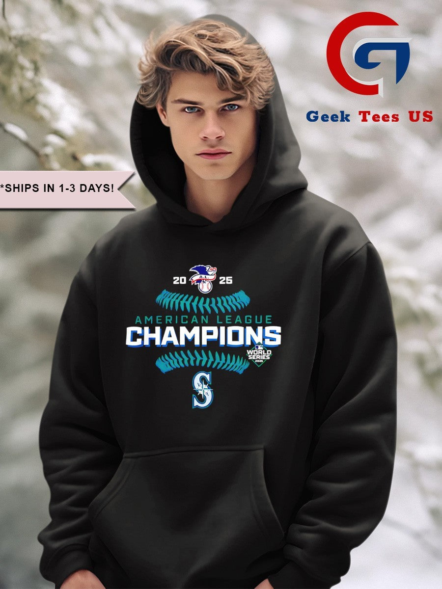 Seattle Mariners MLB 2025 ALCS Champions World Series Baseball shirt