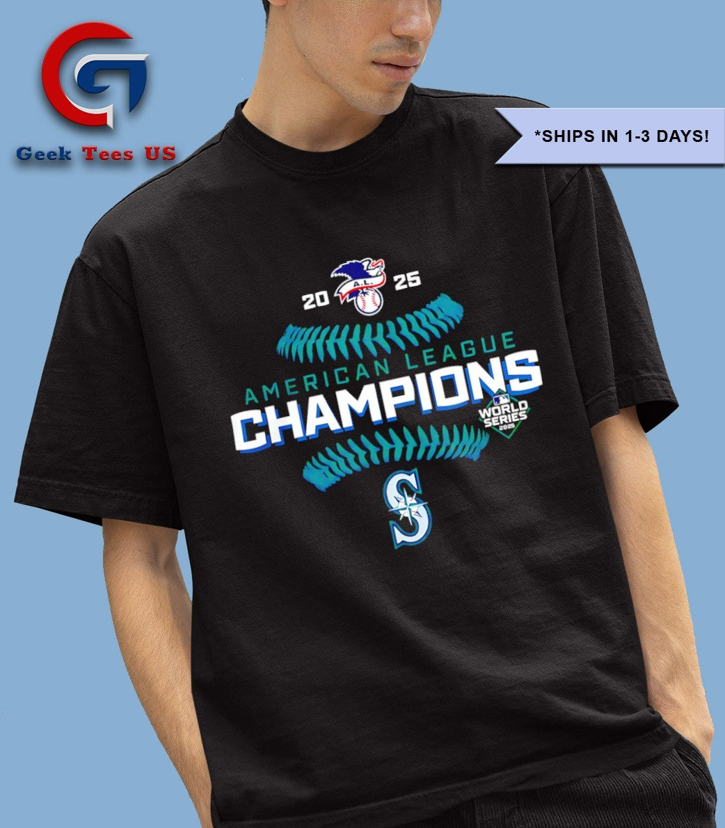 Seattle Mariners MLB 2025 ALCS Champions World Series Baseball shirt