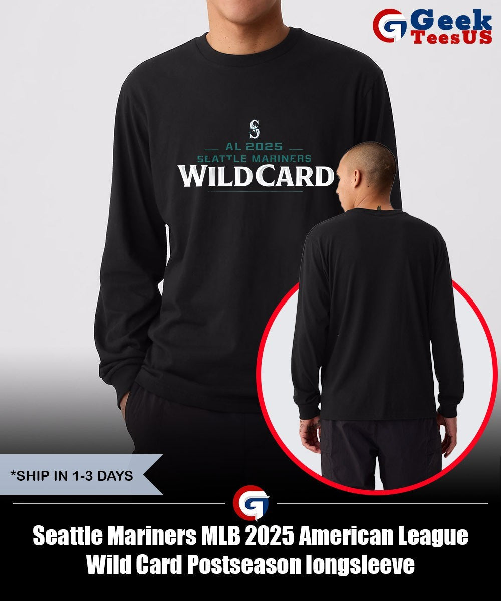 Seattle Mariners MLB 2025 American League Wild Card Postseason shirt
