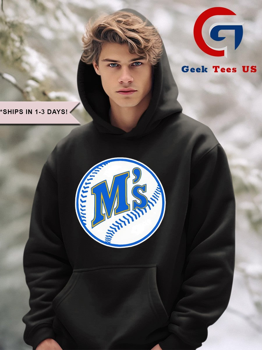 Seattle Mariners M’s baseball logo shirt