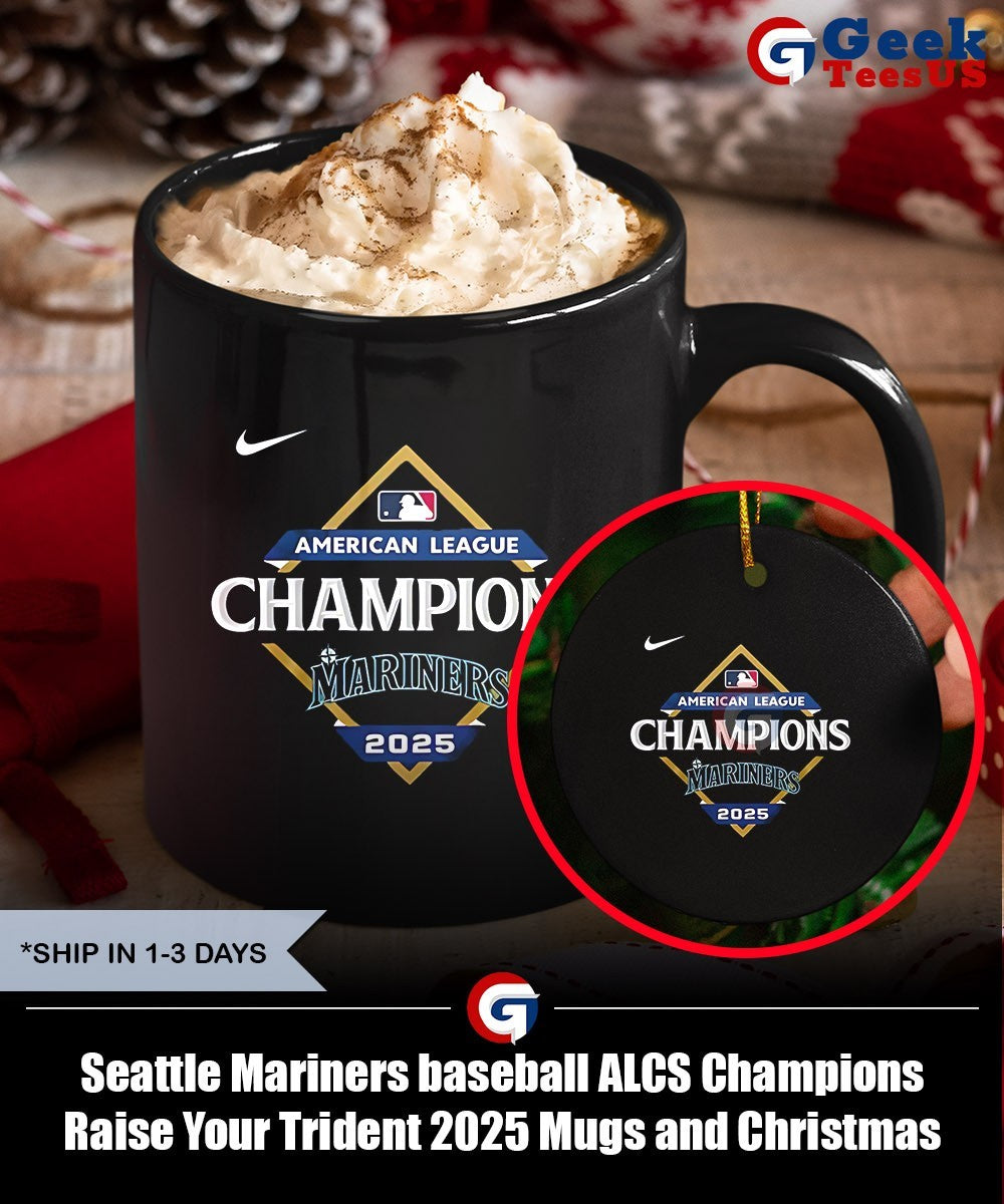 Seattle Mariners baseball ALCS Champions Raise Your Trident 2025 shirt