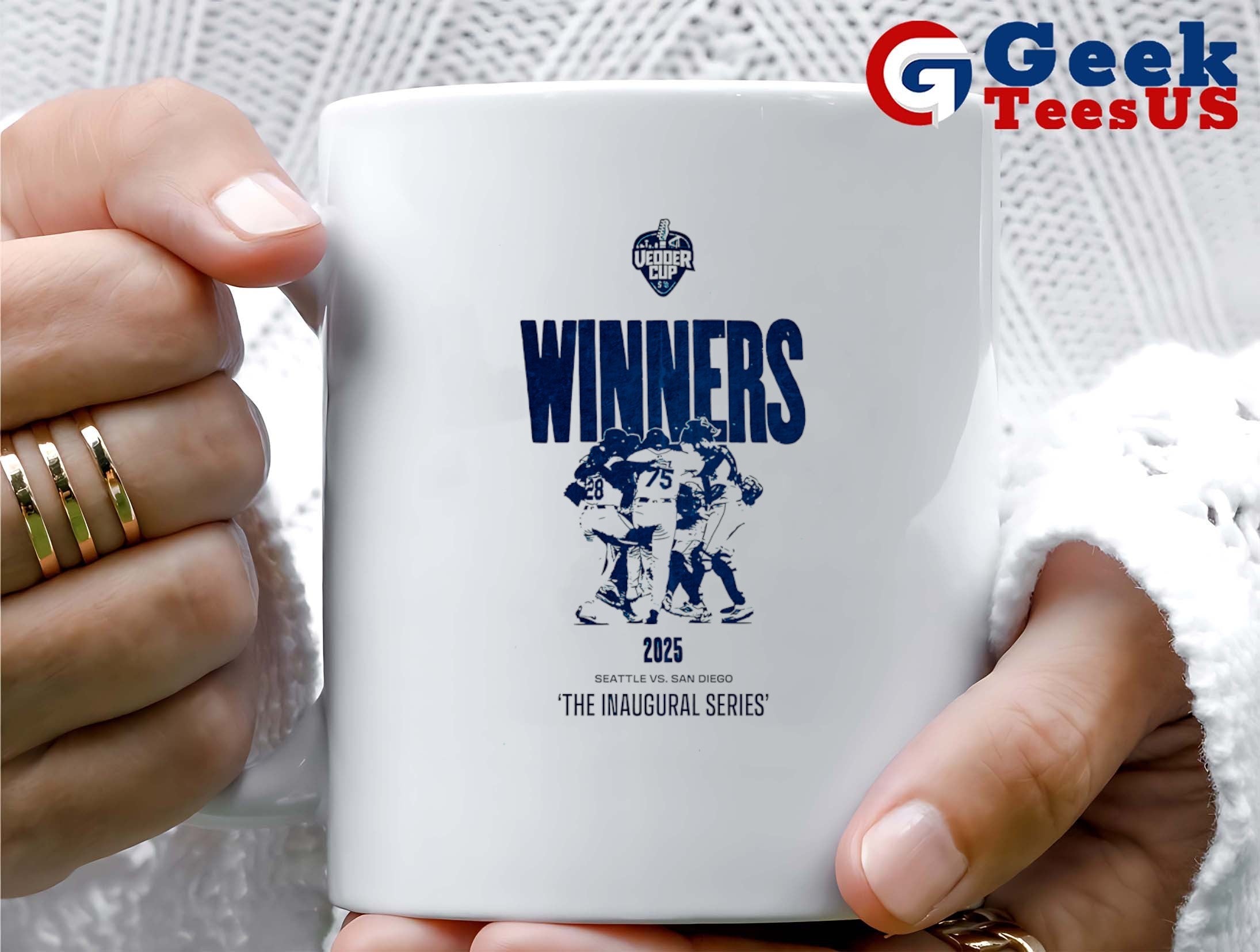 Seattle Mariners baseball Winners Vedder Cup 2025 the Inaugural Series shirt