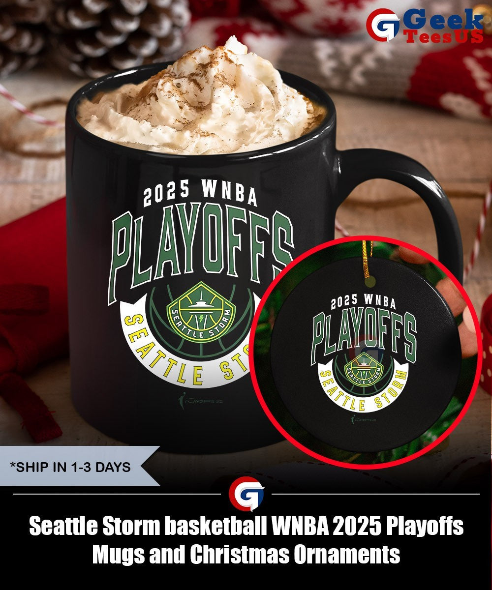 Seattle Storm basketball WNBA 2025 Playoffs shirt